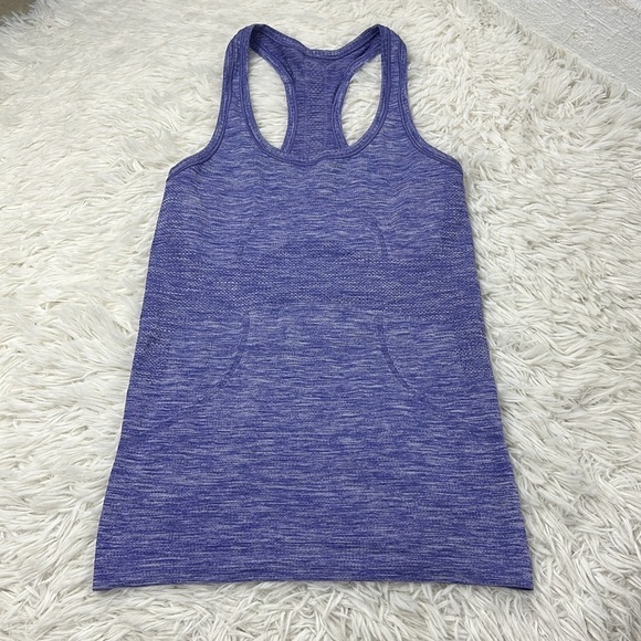 Lululemon Swiftly Tech Tank Heathered Purple - Picture 1 of 5